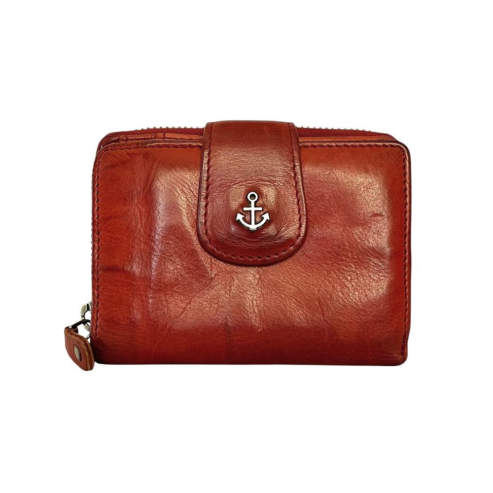 Harbour 2nd Isidora Paprika Chili Red Leather Wallet